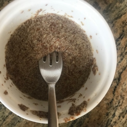 The final flax egg